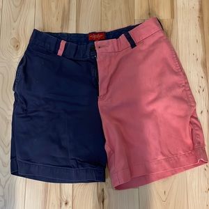Southern Proper Pink and Blue Shorts